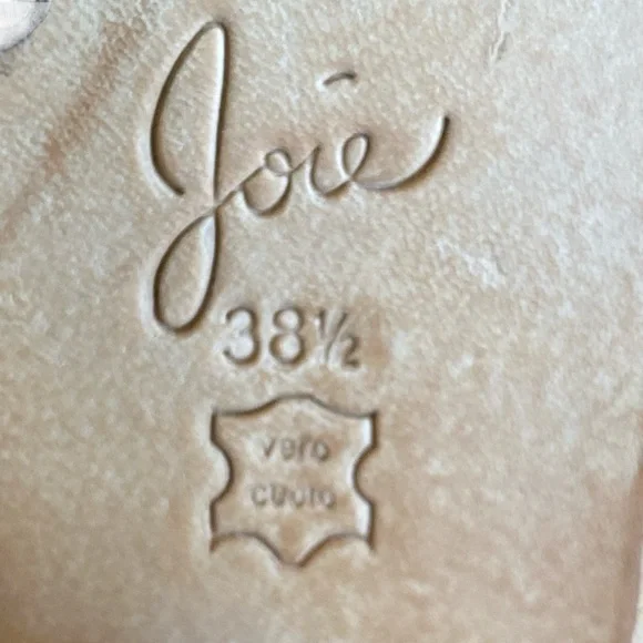 JOIE KEATON Suede Fringe Chelsea Western Boot 2”Heel Pull On Point Toe Size 38.5 - Picture 4 of 15